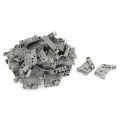 50Pcs 35mm DIN Rail Terminal Block End Stopper Mounting Clips. 