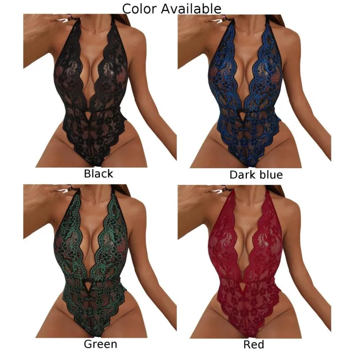Comfortable%20Womens%20Underwear%20Nightwear%20Floral%20Pattern%20Lace%20Ladies%20Lingerie%20COD%20-%20Image%202