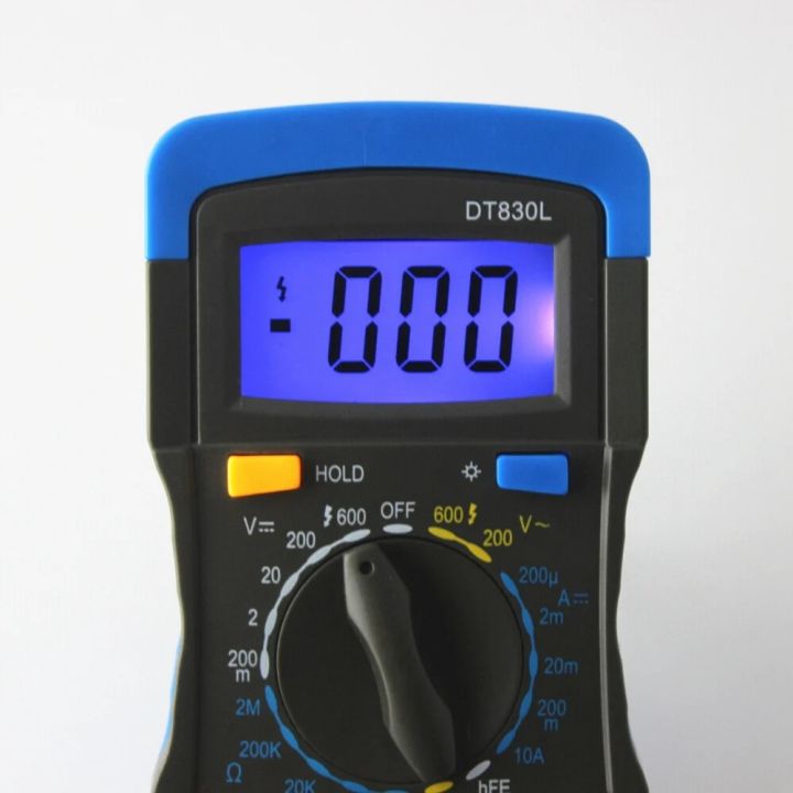 DT830L Electrical Tester Digital Voltmeter Ammeter Ohmmeter Multimeter ...