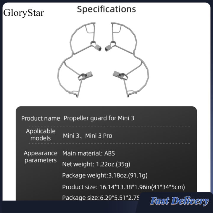GloryStar%20Propeller%20Guard%20Protectior%20Quick%20Release%20Anti-collision%20Ring%20Compatible%20For%20Dji%20Mini%203%20Drone%20Accessory%20-%20Image%206