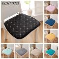 Comfortable Cotton Core Chair Mat Chair Mat Zipper Design Comfortable Seat Cushion Easy to Clean Strap Fixed Chair Cushion for Home Office Chair Mat with Zipper Design. 