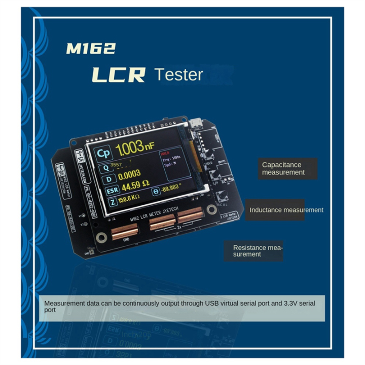 1%20Set%20M162%20LCR%20Meter%20DIY%20Kit%20Portable%20Capacitance%20Tester%20Multifunctional%20Inductor%20Resistance%20Detector%20with%20Case%20Spare%20Parts%20Accessories%20-%20Image%208