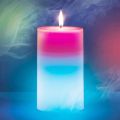 Magic Colour Changing Wax Candles Colorful Light Home Lighting New Type Romantic Real Flameless Flickering Holiday Candle LED. 