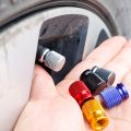 1Pc Aluminum Alloy Car Wheel Tire Valve Cap Rocket Head Mesh Wheel Tyre Hub Stem Dust Cover Auto Motorcycles Styling Decoration. 