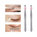 1pc Professional Eyebrow (sett) Silver Twweezers Hair Removal Limited Stainless Steel Tweezer Tool Beauty Makeup Tool. 