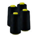 All- Black Thread for Sewing Polyester Sewing Thread of 3000 Yards Each Spool Thread for Sewing Machine Thread Durable Easy to Use. 