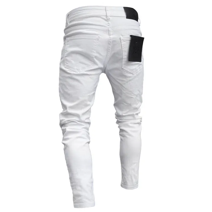 Hip%20Hop%20Men's%20Fashion%20Embroidered%20Jeans%202023%20Street%20Club%20Ripped%20Denim%20Pants%20Classic%20Blue%20And%20White%20Slim%20Stretch%20Pantalon%20S-4XL%20-%20Image%202
