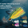 15g Jig Spinner Bait Spinner Lure 3D Eyes Jig Propeller Spinners Fishing Chatter Bait Bass Bait Fishing Lures. 