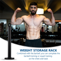 Gym Weight Pin Loading Rack Fitness Pulley Cable System Attachment Dumbbell Barbell Rack Holder for Weight Lift-C. 