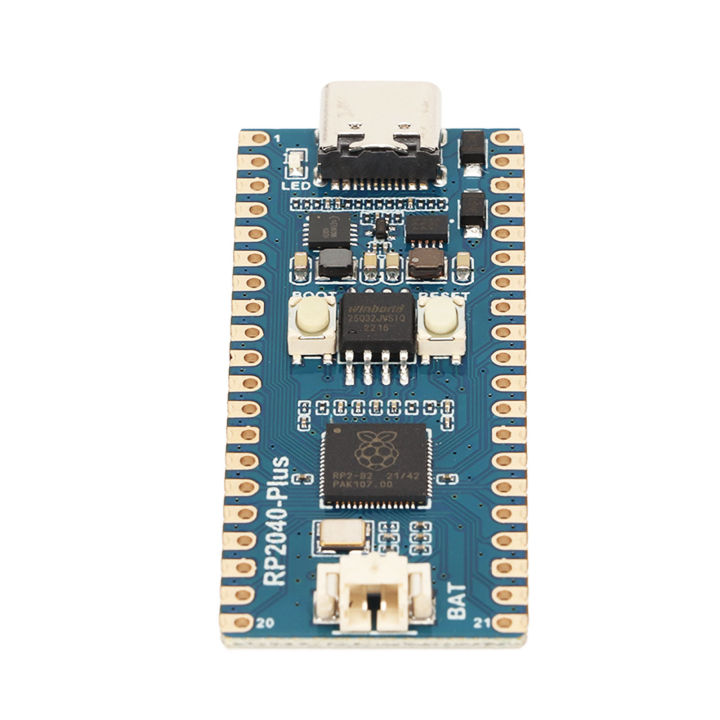 Microcontroller Development Board RP2040 Dual Core ARM Cortex M0+ Processor Support C C++ Python for Raspberry Pi Pico Module