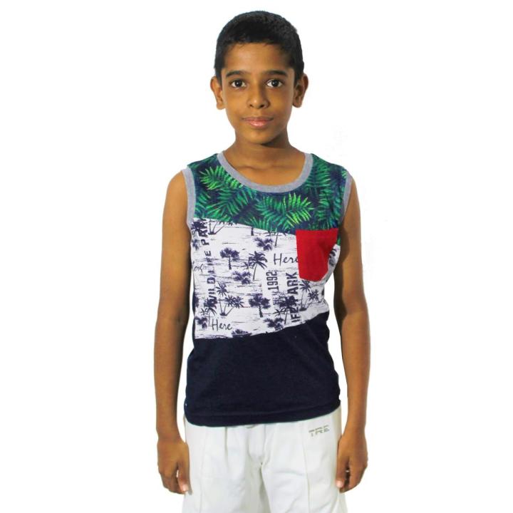 TRENDY Summer Beach Tank Top for Boys