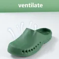 【WEJA】Soft Medical Doctor Nurse Surgical Shoes Anti-slip Protective Clogs Operating Room Lab Slippers Chef Work flip flop. 