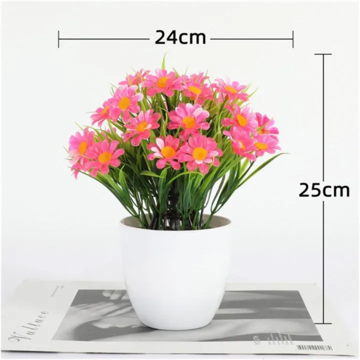 Outdoor%20New%20Small%20Chrysanthemum%20Tree%20In%20Pot%20Home%20Decor%20Bonsai%20Artificial%20Flowers%20Artificial%20Faux%20Plants%20Plastic%20Fake%20Plants%20-%20Image%202