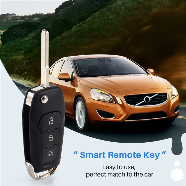 Car Smart Remote Key 3 Button 433MHz 49Chip for KA+ Modeo Glaxy | Daraz.lk