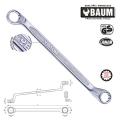 Ring Spanner Wrench - Baum - CRV - Anti-skid - 6 X 7  mm - German Standard. 