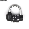 1 High grade Security Padlock 4 Dial Digit Letter Combination Travel Security Code Lock Diary Password Padlock. 