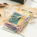 RHS Online 60PCS Background Base Paper Basic Material Memo Pad Paper Literary Mail Card Journal Planner Diary Scrapbooking. 