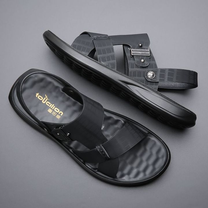 Men's%20Sandals%20Summer%20New%20Men's%20Sandals%20Genuine%20Leather%20Platform%20Non-Slip%20Beach%20Shoes%20Casual%20Soft%20Bottom%20Breathable%20Shoes%20Korean%20Style%20Shoes%20-%20Image%203