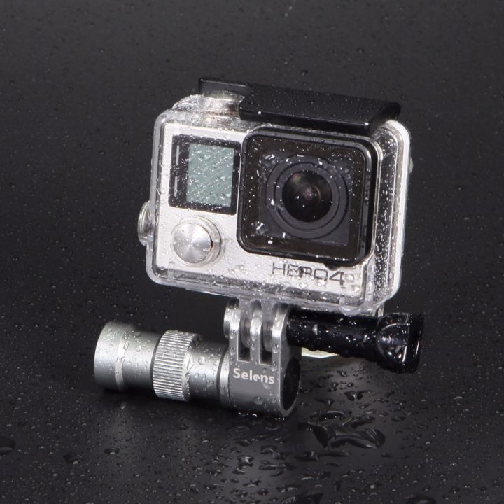 Selens Bike Wheel Hub Camera Connector Holder Three Prong Mount For Action Camera Wheel Hub Bracket Props