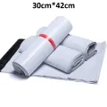 30cm x 42cm WHITE Shipping Bag Poly Mailer Flyers Upto 100 Bags. 
