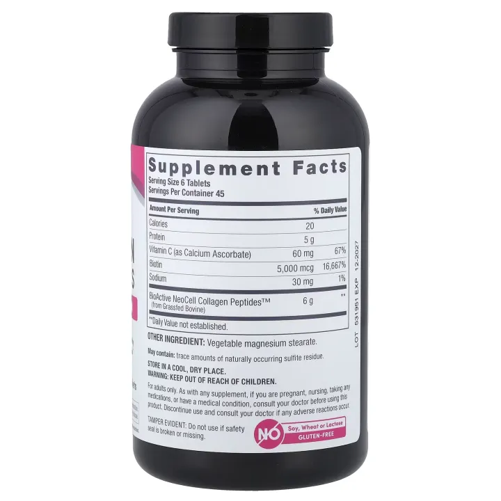 NeoCell%20Super%20Collagen%20Peptides%20+%20Vitamin%20C%20&%20Biotin,%20270%20-%20Image%204