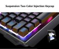 Gaming Keyboard, Mouse Mechanical Feeling RGB LED Backlit (Black & RAINBOW LIGHT). 