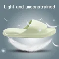 【WEJA】Women's Home Slides Open Toe Quick Drying Shoes Minimalist Indoor Pillow Slides Super Soft Solid Color Non Slip Bath Shoes. 