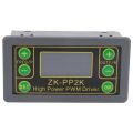 ZK-PP2K PWM DC 3.3-30V 12V 24V Motor Speed Controller Regulator 8A 150W Adjustable LED Dimmer Pulse Frequency Duty Ratio. 