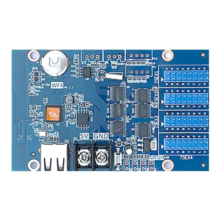 HD-WF4 Full Color RGB HUB75 Controller with USB Port LED Display Screen ...