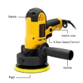 Car Polish And Wax Machine Professional 700W Electric Car Polisher Sander Buffer Polishing Machine/DWE6401 220V 700W Car Polisher Car Machine Polishing and Buffing Waxing Waxer Polisher variable Speed Professional 700W Electric 5inch Car Polish. 