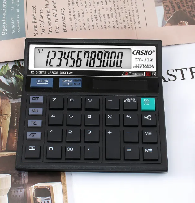 Citizen%20CT-500%20Calculator%2012%20Digits%20Solar%20Power%20Portable%20Calculator%20-%20Image%204