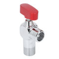 Water Shut Off Valve Strong Water Flow Copper Angle Stop Valve for Kitchen. 