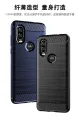 lthmy for Motorola Moto One Vision Case Carbon Fiber TPU Soft Silicone Back Cover Armor Phone Case Casing. 
