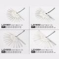 LIJIAN 14/17 Blades 0.02-1mm Filler Feeler Plug Gap Metric Gauge Measuring Gauging Tool Caliper. 