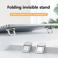 【HOT】 1 Pair Mini Legs For Macbook Pro Huawei Xiaomi Notebook Aluminum Base Support Tools Laptop Stand Radiator For Keyboard Holder. 