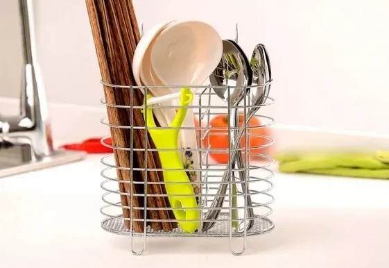 Metal%20Hanging%20Spoon%20Holder%20Cutlery%20Holder%20Drainer%20Spoon%20Fork%20Chopsticks%20Storage%20Basket%20Rack%20Kitchen%20Accessories%20Tool%20Organizer%20Tableware%20Tube%20-%20Image%203