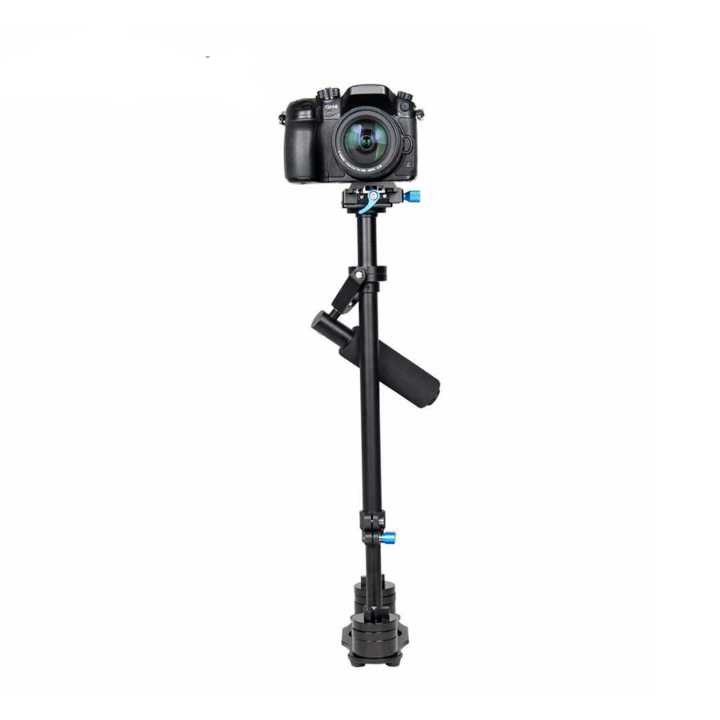 S60  Handhold Camera Stabilizer Video Handheld Camcorder Camera Stabiliz Aluminum Steadicam Handheld Stabilizer for Nikon Fuji Sony Canon Camera DSLR Photography Studio