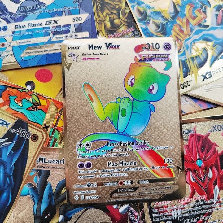 pokemon%20cards%20golden%20Metal%20Pokemon%20Cards%20Vmax%20Charizard%20Pikachu%20Mewtwo%20Arceus%20Eevee%20Golden%20Shiny%20Letters%20Pok%C3%A9mon%20Game%20Collection%20Children%20Toys%20GiftParty%20Games%20Crafts%20-%20Image%205