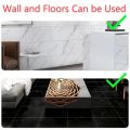Wall Sticker Thick Self Adhesive Tiles Floor Stickers Marble Bathroom Ground waterproof Wallpapers PVC Bedroom Furniture Room. 