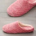 【WEJA】Unisex Fluffy Home Slippers Soft Lightweight Anti Slip Comfortable Indoor Slides for Autumn Winter. 