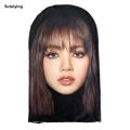 Sutuiying 3D Full Face Mask Celebrity Face Funny Headgear P.Diddy Ishowspeed for Fans Halloween Christmas Cosplay Role Play. 
