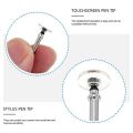 12pcs Replacement Disc Tips, High Precision Fine Point Round Disk for Stylus Pen. 