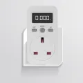 Digital Power Meter Plug-In Socket Electric Wattmeter Energy Monitor Uk Plug. 