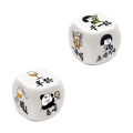 Script Killing Customized Drinking Dice Customized Large Bar DIY Drinking Game Ludo Props Leisure Board Game COC. 