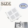 Sink Drainer Mesh Shower Drain Covers Square Shape Kitchen Sink Strainer. 