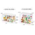 anime figure Blind box, figure storage, display shelf ornaments, bubble mart display box, Lego doll storage box, transparent acrylic Action Figures. 