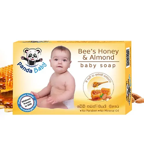 Panda Baby Soap - Bee's Honey & Almond - 75g