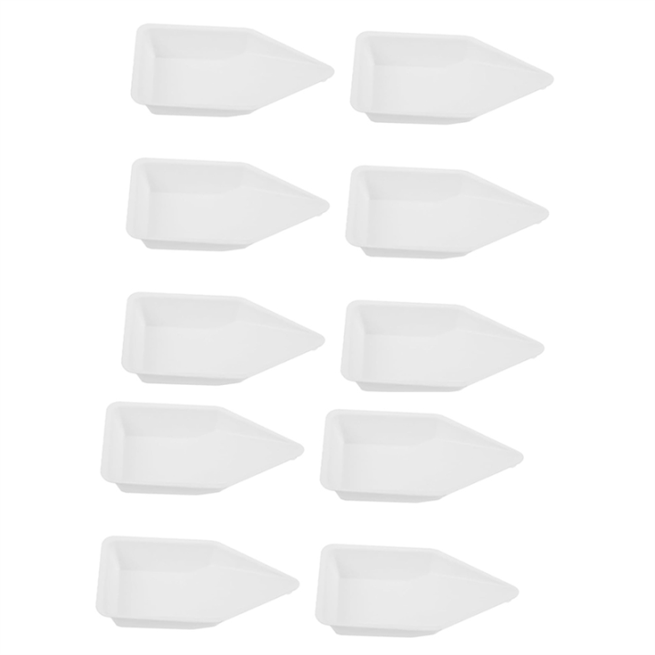 Spreeshop 10pcs Weighing Boat Square Tray Small Containers Weighing Dish Weight Boat Lab Weight Bottle