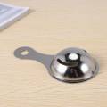 Separator of egg yolk in stainless steel Separator White Egg Sieve Device Mini kitchen utensils (13 x 7 x 2.8 cm). 