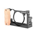 PULUZ Light and Durable Video Camera Cage Stabilizer Mount With International Universal Quick-release Plate and Cold Shoe Jack for Sony RX100 VI / VII. 